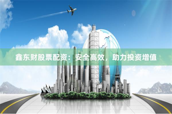 鑫东财股票配资：安全高效，助力投资增值